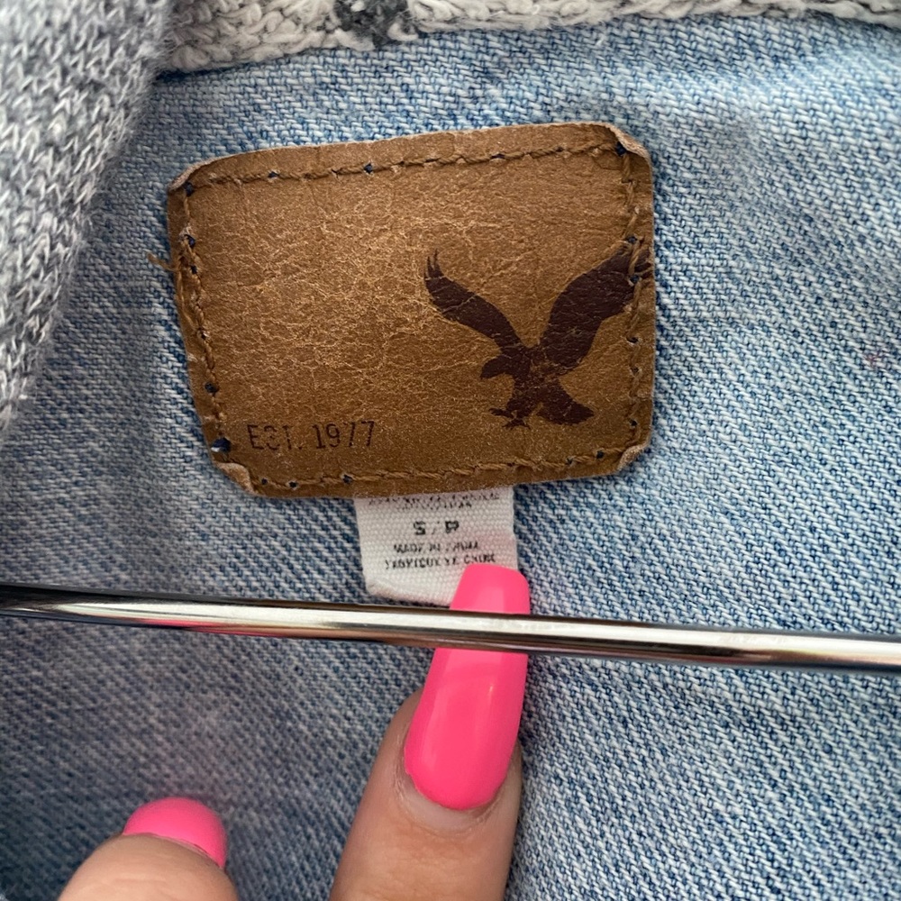Jean Jacket Sweatshirt - Picture 5 of 7